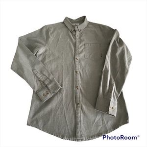 Billabong All Day Oxford Long Sleeve Shirt Size Lg